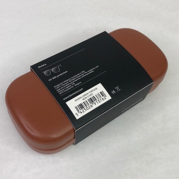 KOMONO Riviera Green Tortoise Sunglasses (NEW) 🕶 - Picture 10 of 10